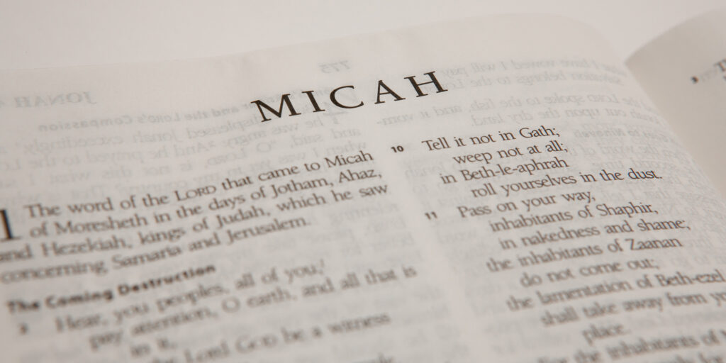 Exploring the Book of Micah with Tony Evans